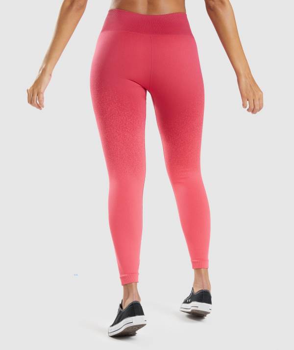 Damske Legíny Gymshark Adapt Ombre Seamless Červené Ruzove | GV2478901
